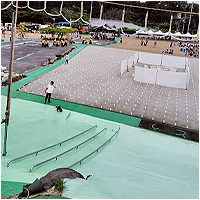 灯火会カップ準備